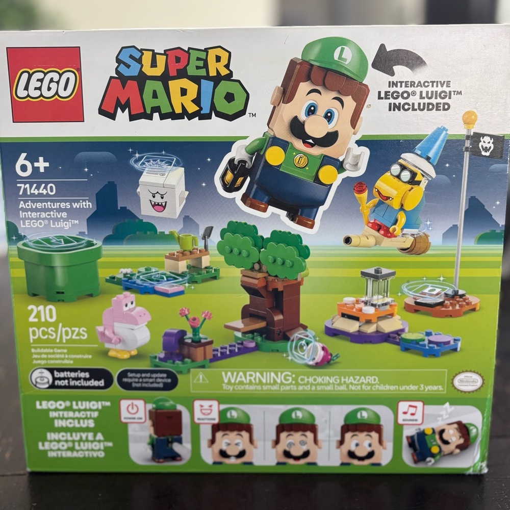 LEGO Super Mario Luigi Interactive Set - Green and Brown